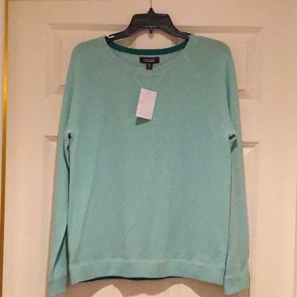 Lands End Cashmere lightweight sweater:  NEW!